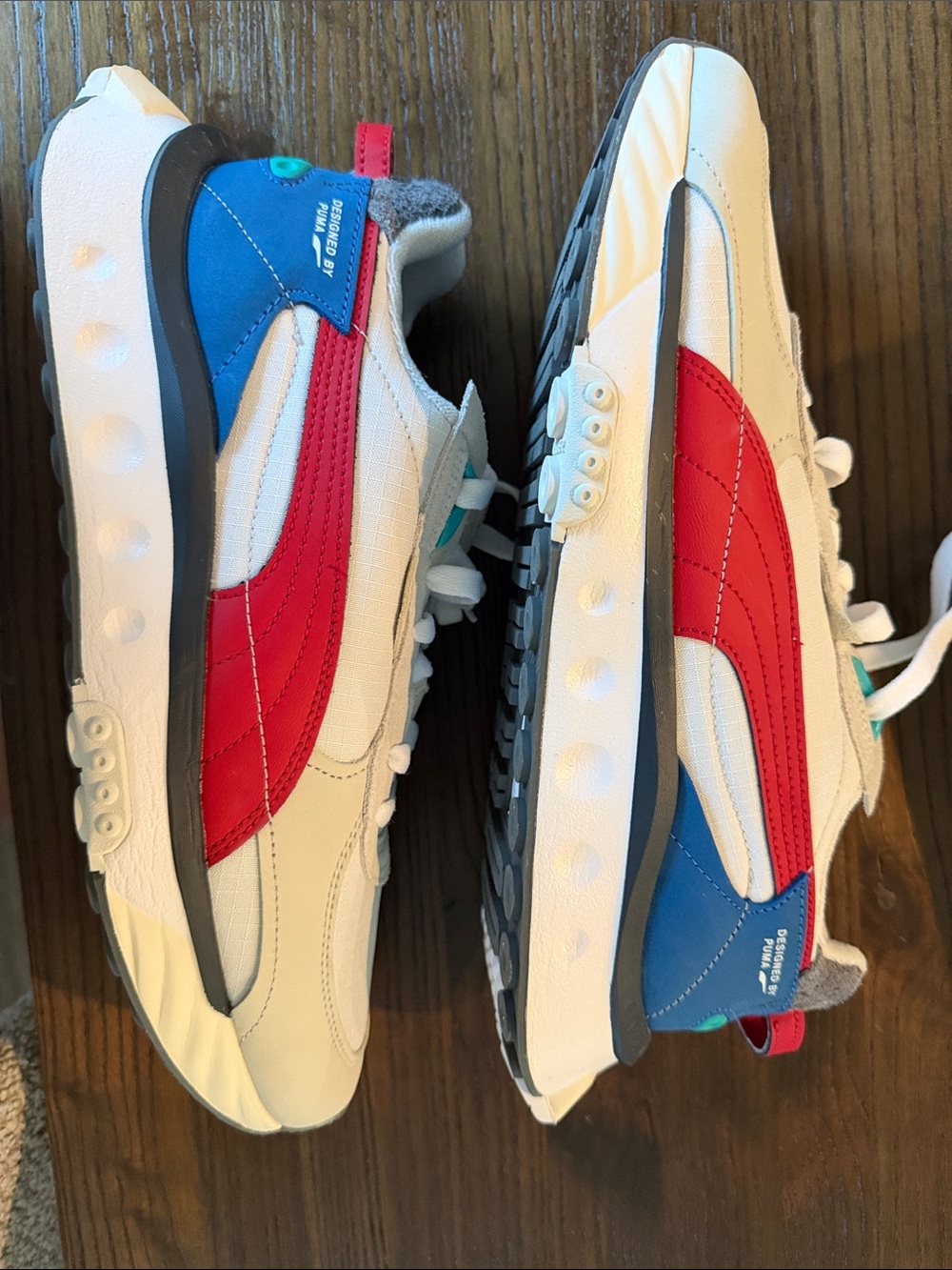 Puma Wild Rider 'Layers - White Urban Red' Puma / Sneakers / New